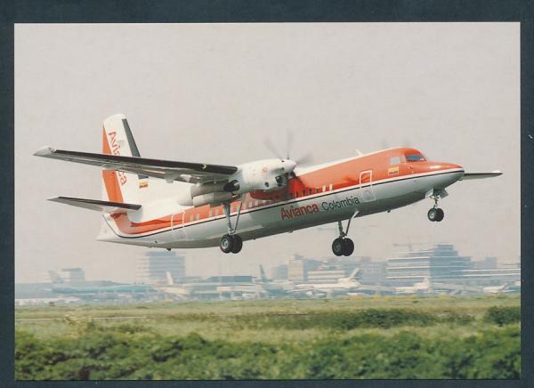 AVIANCA, Fokker F50